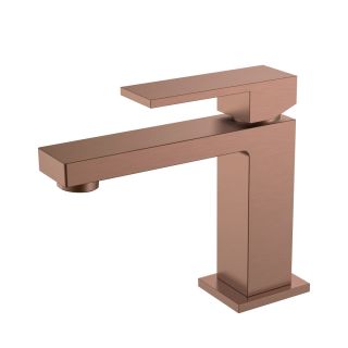 Смеситель для раковины Boheme Qubic 471-BRB брашированная бронза